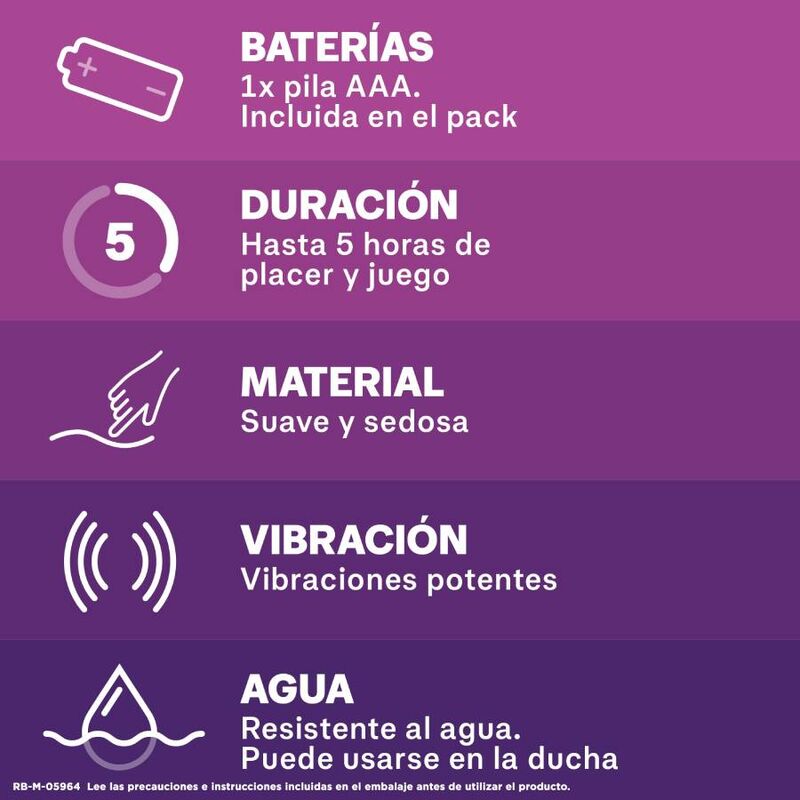 DUREX - PALLOTTO VIBRANTE INTENSO ORGASMO DI PURO PIACERE – Per il clitoride – foto 3