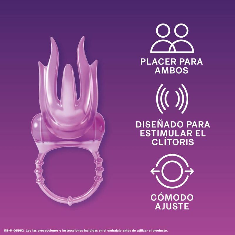 DUREX - ANELLO VIBRANTE PER PENE DIABLILLO INTENSO – Per il clitoride – foto 3
