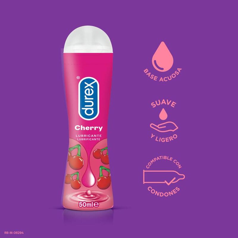 DUREX - GIOCARE CILIEGIA 50 ML – Con sapori deliziosi – foto 2
