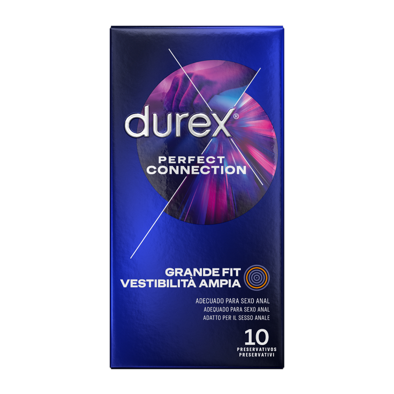 DUREX - CONNESSIONE PERFETTA SILICONE EXTRA LUBRIFICAZIONE 10 UNITÀ – Extra forte – foto 2