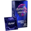 DUREX - CONNESSIONE PERFETTA SILICONE EXTRA LUBRIFICAZIONE 10 UNITÀ – Extra forte