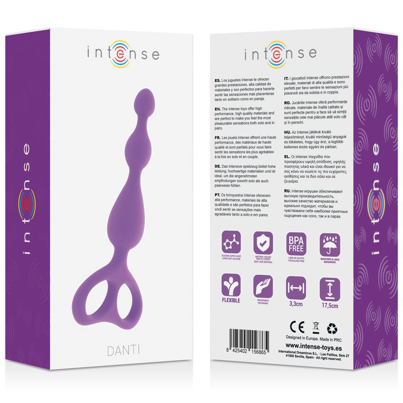 INTENSE - DANTI ANALE LILLA – Perline anali – foto 6