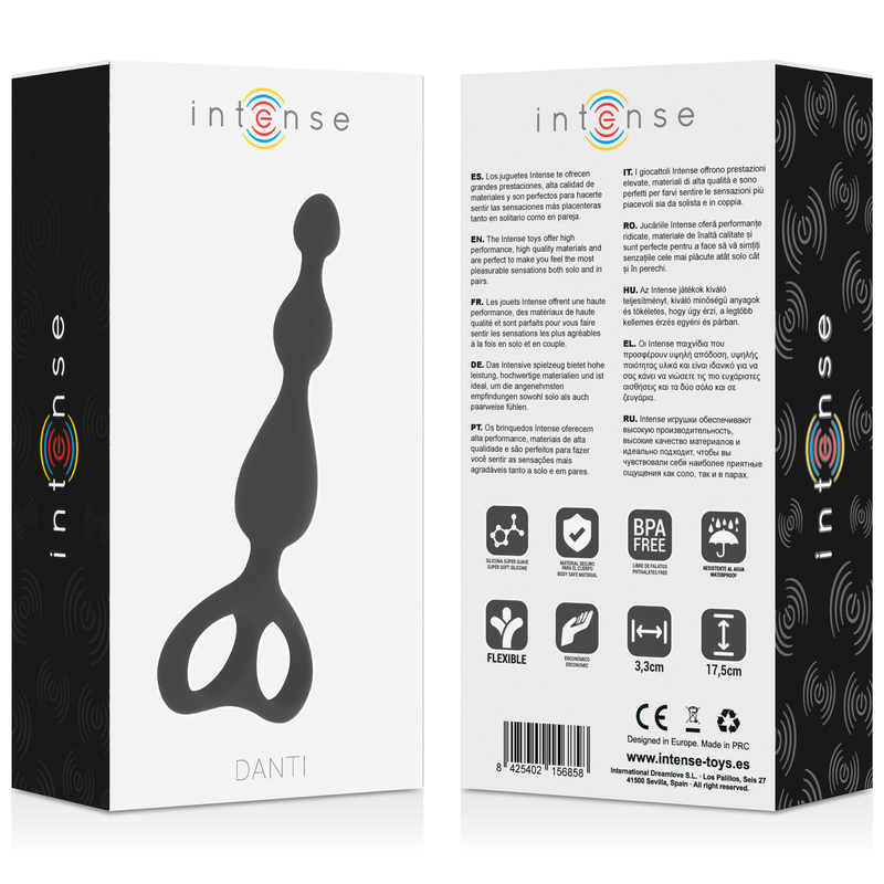 INTENSE - DANTI ANALI NERI – Dildo anali – foto 6