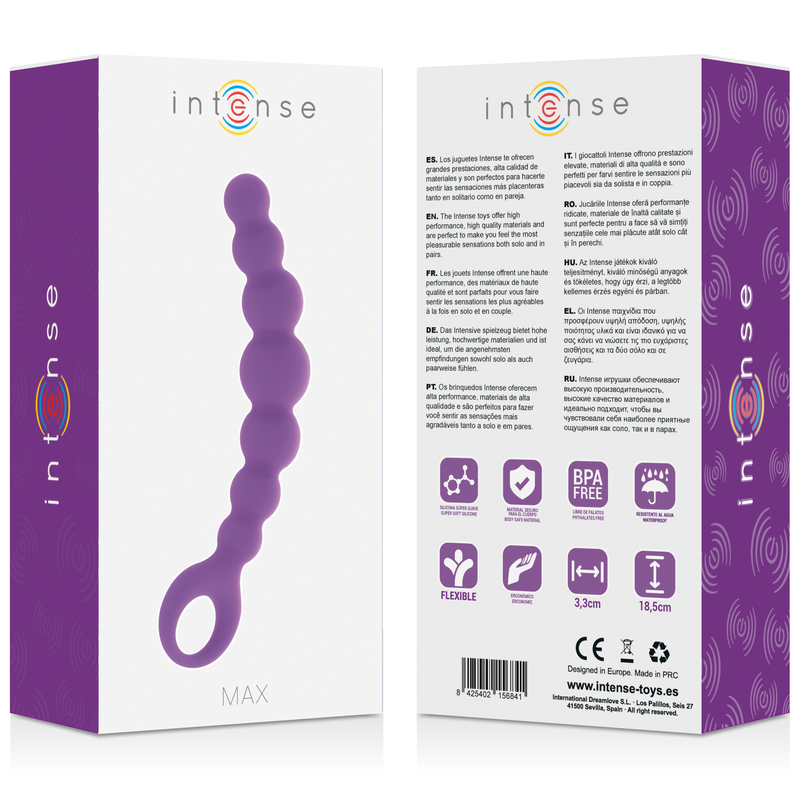 INTENSE - SFERE ANAL MAX LILAC – Perline anali – foto 5