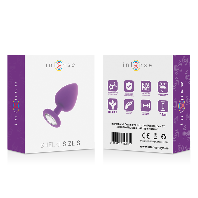 INTENSE - SHELKI S PLUG ANALE LILLA – Tappi anali – foto 6
