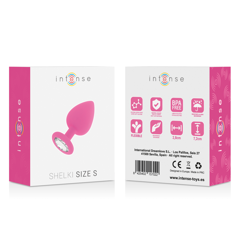 INTENSE - SHELKI S PLUG ANALE FUCSIA – Tappi anali – foto 6