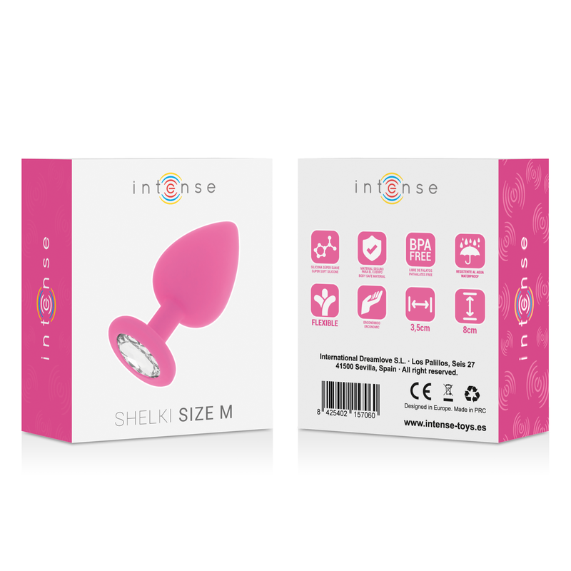 INTENSE - SHELKI M ANAL PLUG FUCSIA – Tappi anali – foto 6