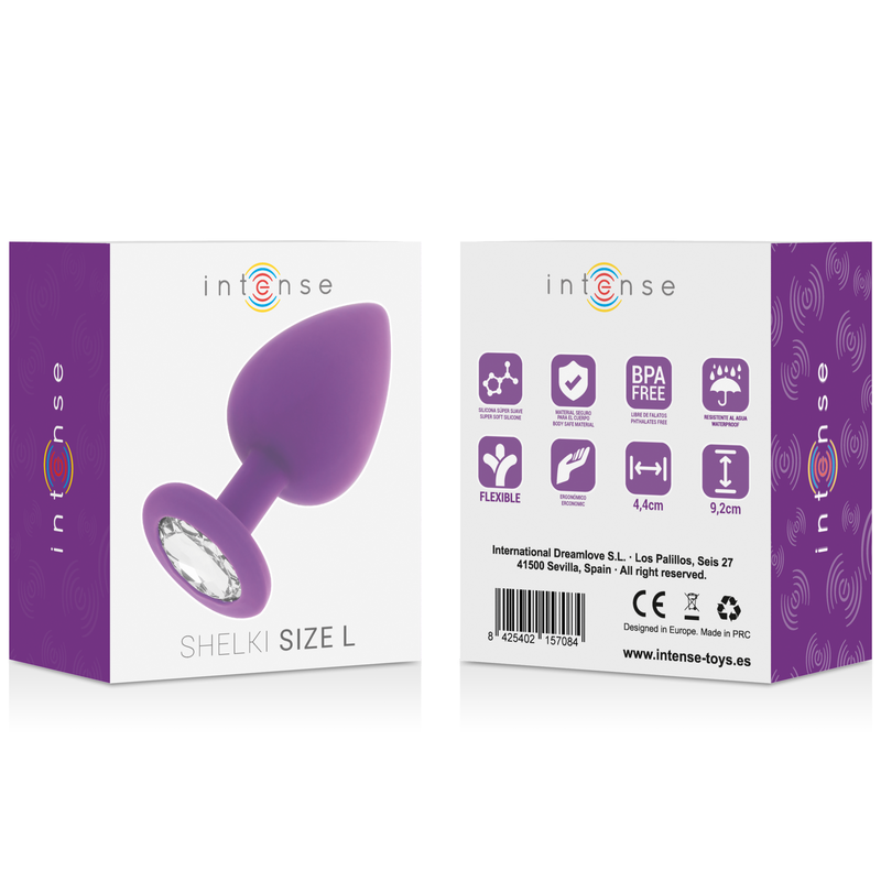 INTENSE - SHELKI L PLUG ANALE LILLA – Tappi anali – foto 6