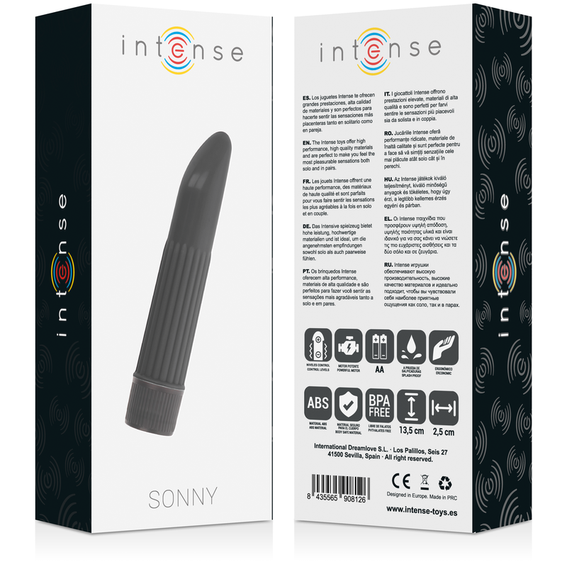 INTENSE - VIBRATORE SONNY BLACK – Mini vibratori – foto 4