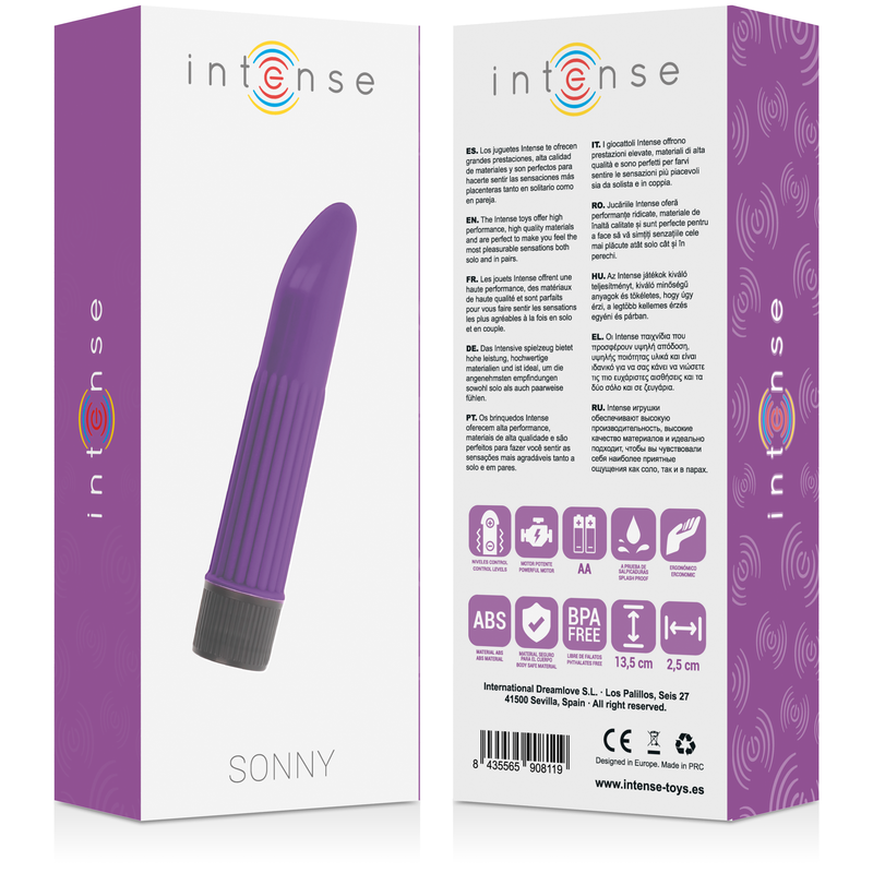 INTENSE - VIBRATORE SONNY LILLA – Mini vibratori – foto 4
