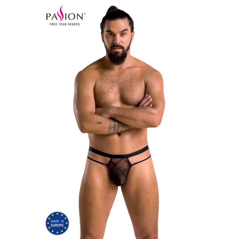 PASSION - 029 COLLIN PERIZOMA NERO L/XL – Infradito maschili