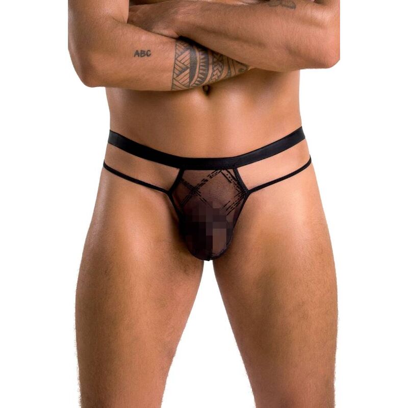 PASSION - 029 COLLIN PERIZOMA NERO L/XL – Infradito maschili – foto 3