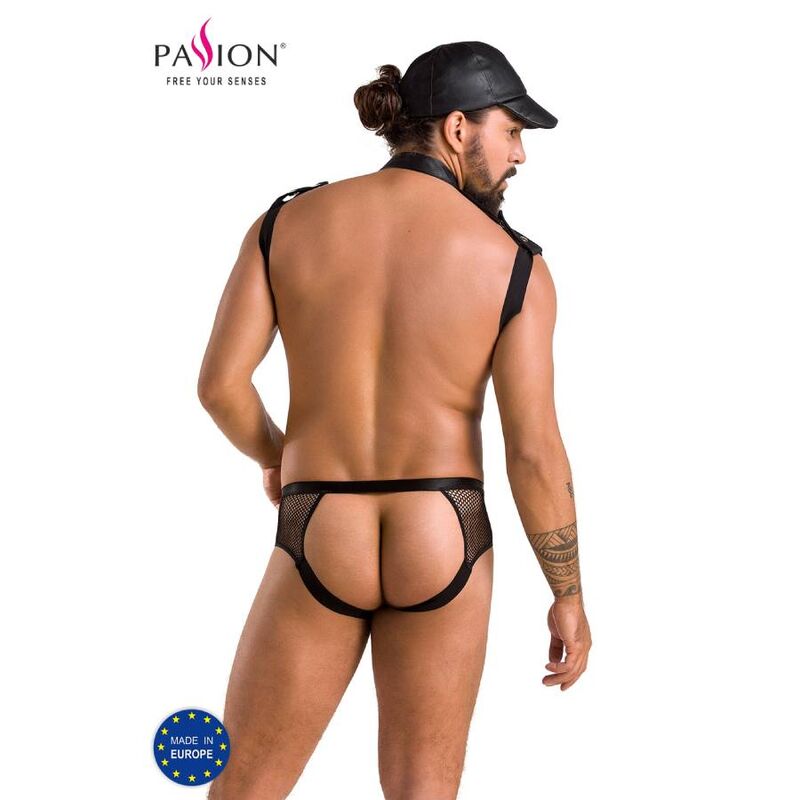 PASSION - 038 SET JOHN NERO S/M – Confezioni di lingerie da uomo – foto 2