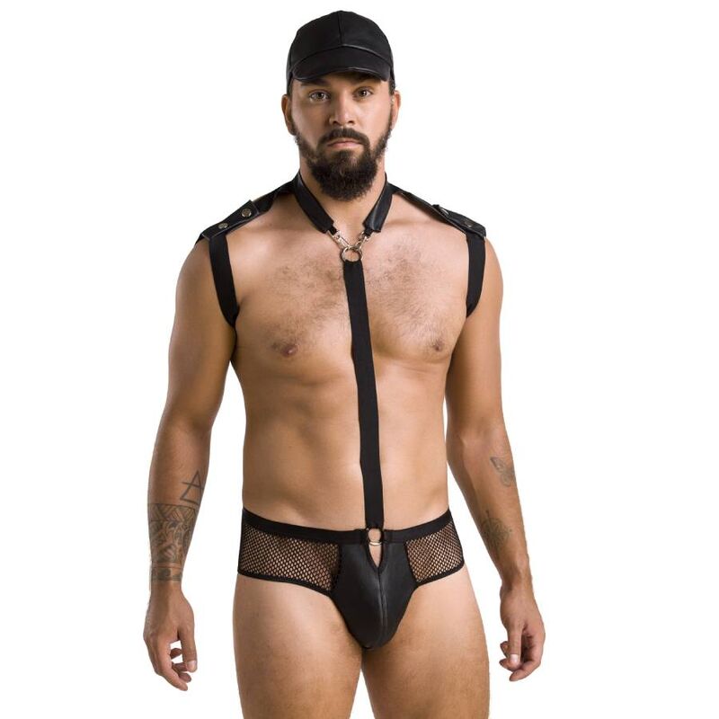 PASSION - 038 SET JOHN NERO L/XL – Confezioni di lingerie da uomo – foto 3