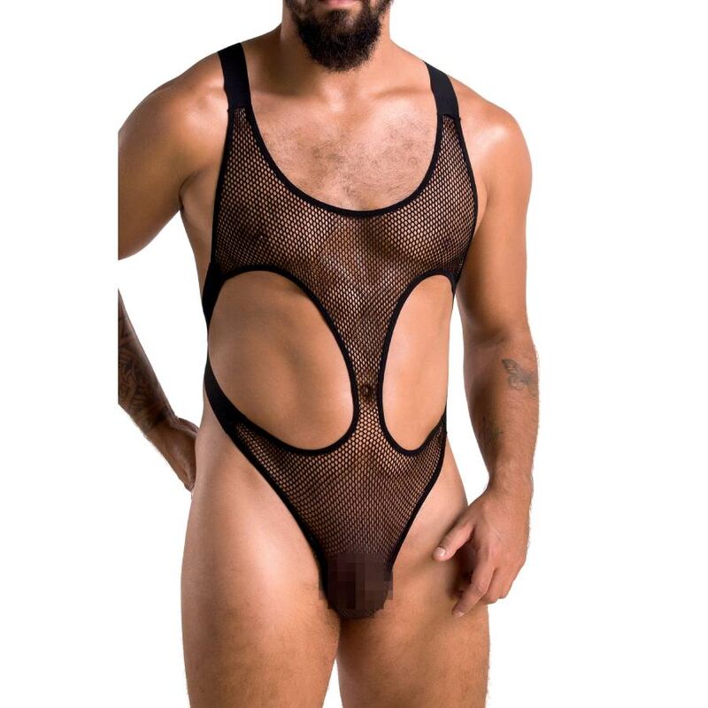 PASSION - 040 BODY LEON NERO L/XL – Imbracature da uomo – foto 3