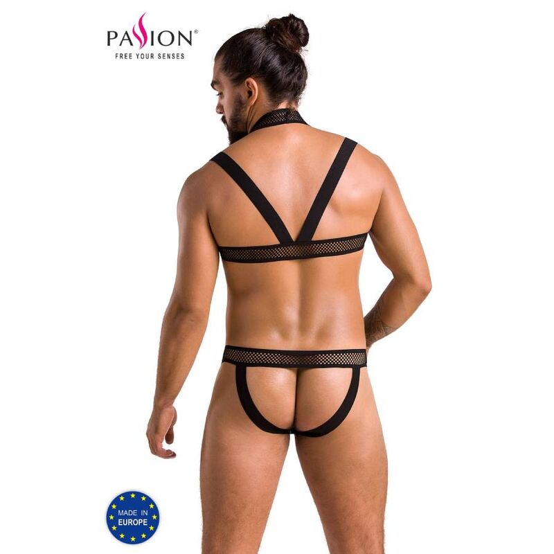 PASSION - 043 SET JACOB NERO S/M – Confezioni di lingerie da uomo – foto 2