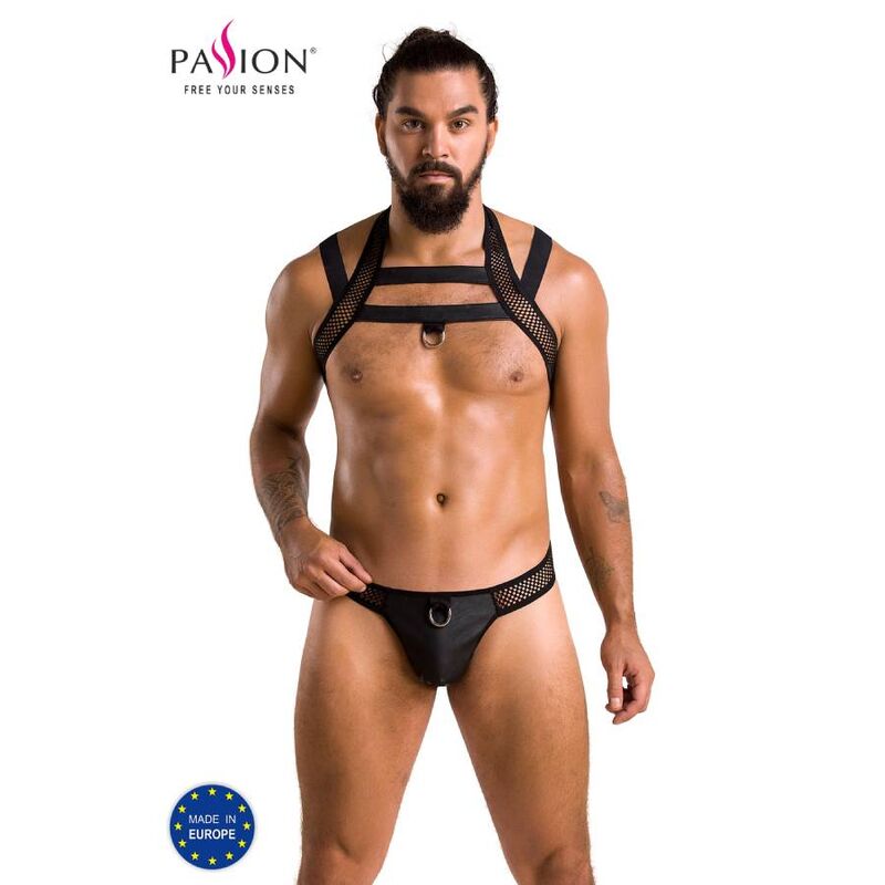 PASSION - 043 SET JACOB NERO L/XL – Confezioni di lingerie da uomo