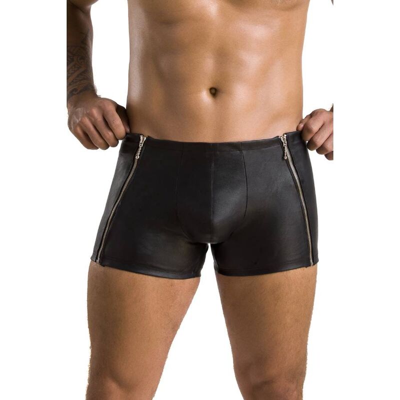 PASSION - 049 CORTO NERO OPACO S/M – Intimo boxer – foto 3