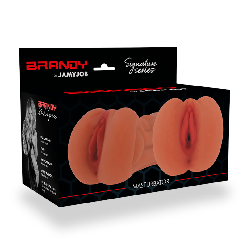 JAMYJOB SIGNATURE - MASTURBATORE VAGINA BRANDY – Vagine con vibrazione – foto 9