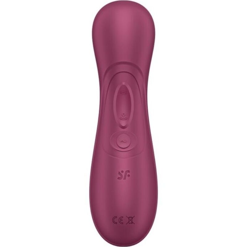 SATISFYER - TECNOLOGIA PRO 2 GENERAZIONE 3 ARIA LIQUIDA ROSSO VINO – Stimolatore dell'aria nessuna vibrazione – foto 2