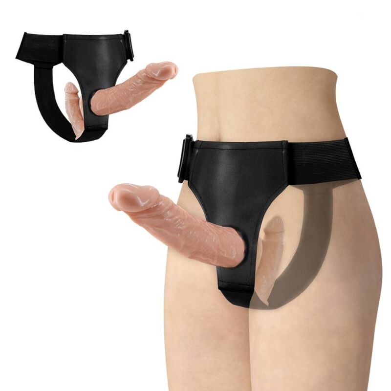 BAILE - ULTRA APPASSIONATA DOPPI DILDOS CON IMBRAGATURA – Imbracature senza vibrazioni