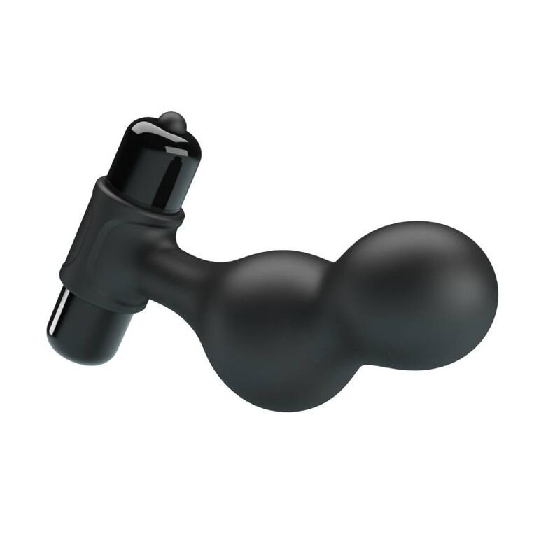 MR PLAY - PLUG ANALE VIBRATORE IN SILICONE NERO – Vibratori anali – foto 5