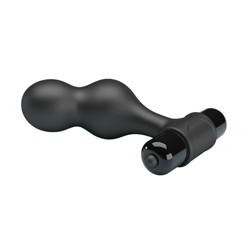 MR PLAY - PLUG ANALE VIBRATORE IN SILICONE NERO – Vibratori anali – foto 6