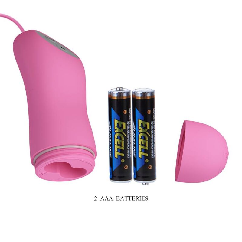 PRETTY LOVE - PINZETTA CON VIBRAZIONE ED ELETTROSHOCK ROSA – Mini vibratori – foto 7