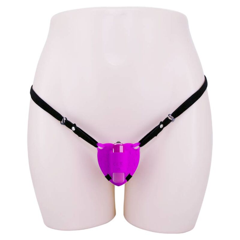 PRETTY LOVE - MASSAGGIATORE PER CLITORIDE HEARTBEAT 10 MODALIT DI VIBRAZIONE VIOLA – Stimolatori – foto 7
