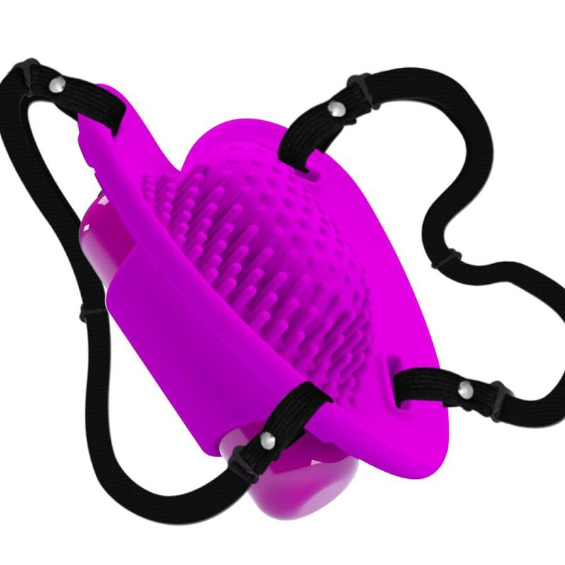 PRETTY LOVE - MASSAGGIATORE PER CLITORIDE HEARTBEAT 10 MODALIT DI VIBRAZIONE VIOLA – Stimolatori – foto 3