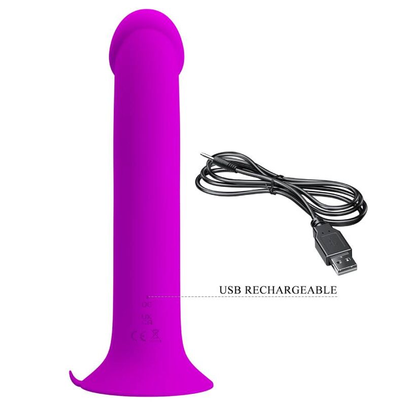 PRETTY LOVE - VIBRATORE MURRAY E STIMOLATORE DEL PUNTO G VIOLA – Vibratori a punto G – foto 11