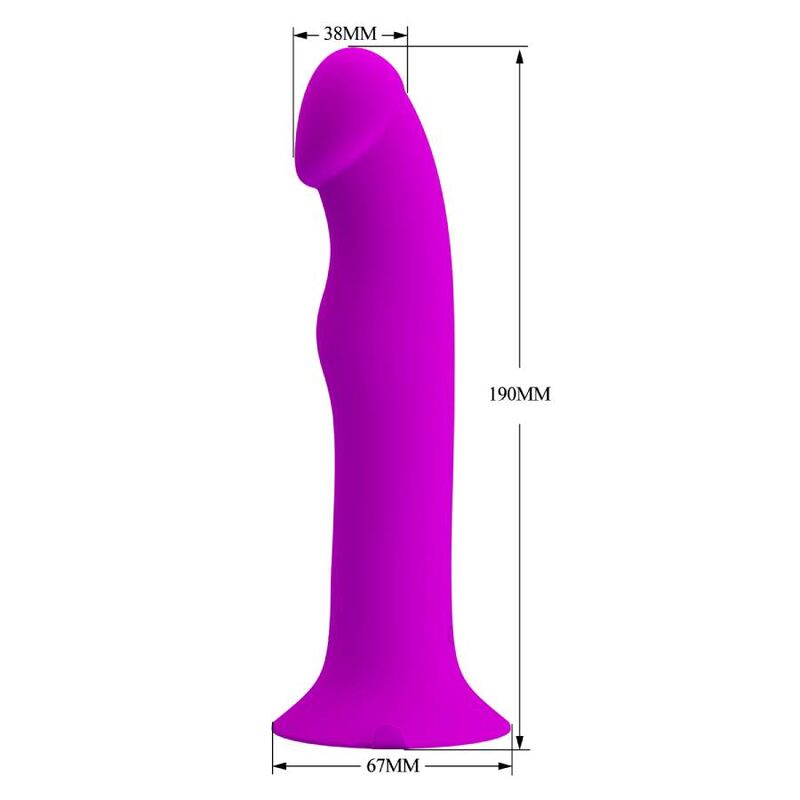 PRETTY LOVE - VIBRATORE MURRAY E STIMOLATORE DEL PUNTO G VIOLA – Vibratori a punto G – foto 10