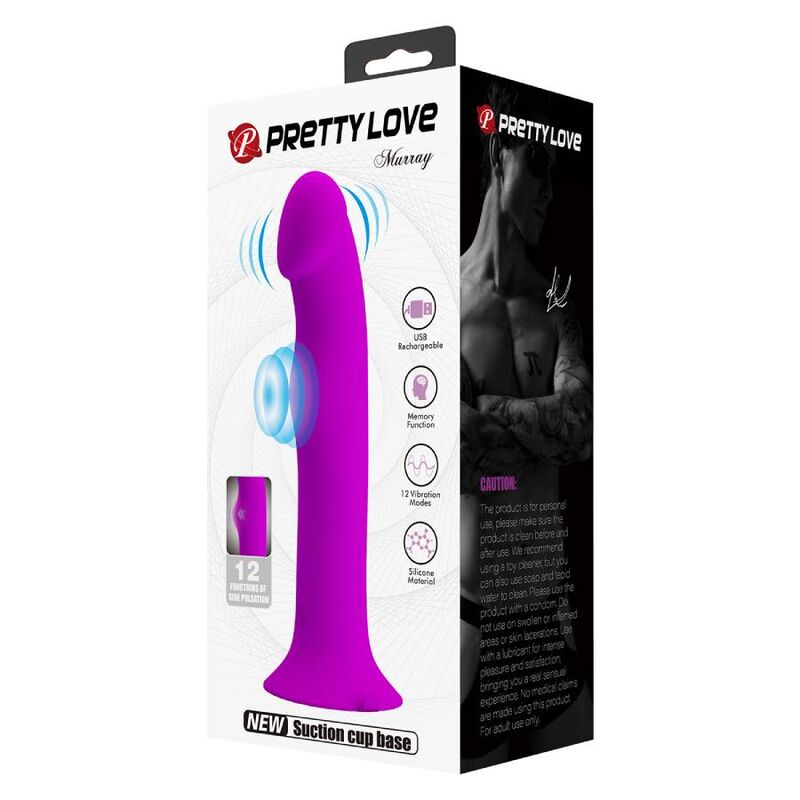 PRETTY LOVE - VIBRATORE MURRAY E STIMOLATORE DEL PUNTO G VIOLA – Vibratori a punto G – foto 12
