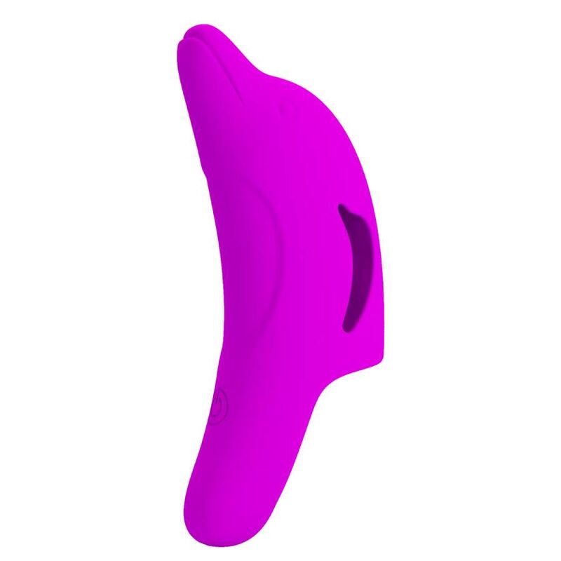 PRETTY LOVE - POTENTE STIMOLATORE DELLE DITA DELPHINI VIOLA – Vibratori da dito – foto 3