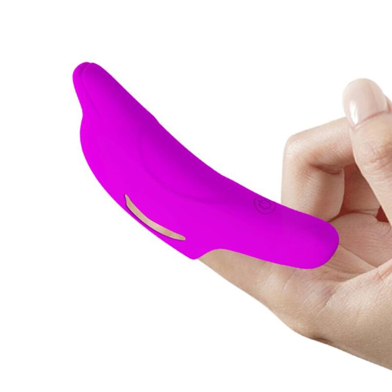 PRETTY LOVE - POTENTE STIMOLATORE DELLE DITA DELPHINI VIOLA – Vibratori da dito – foto 10