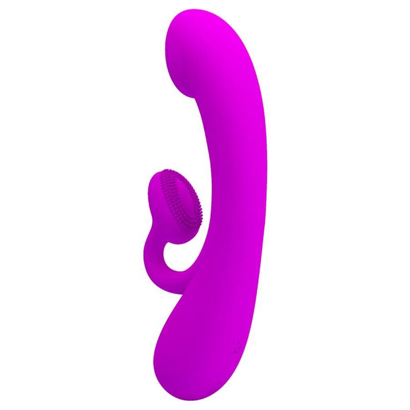 PRETTY LOVE - SINCERO VIBRATORE CLITORIDEO IN SILICONE E SUCCHIATORE VIOLA – Stimolatore dell'aria nessuna vibrazione – foto 3