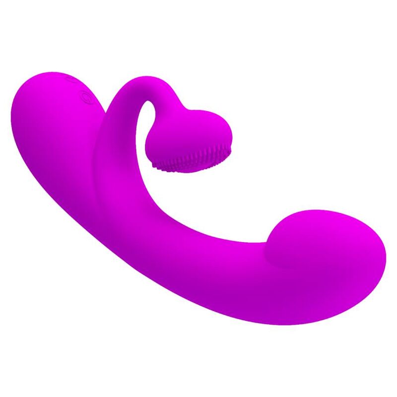 PRETTY LOVE - SINCERO VIBRATORE CLITORIDEO IN SILICONE E SUCCHIATORE VIOLA – Stimolatore dell'aria nessuna vibrazione – foto 6