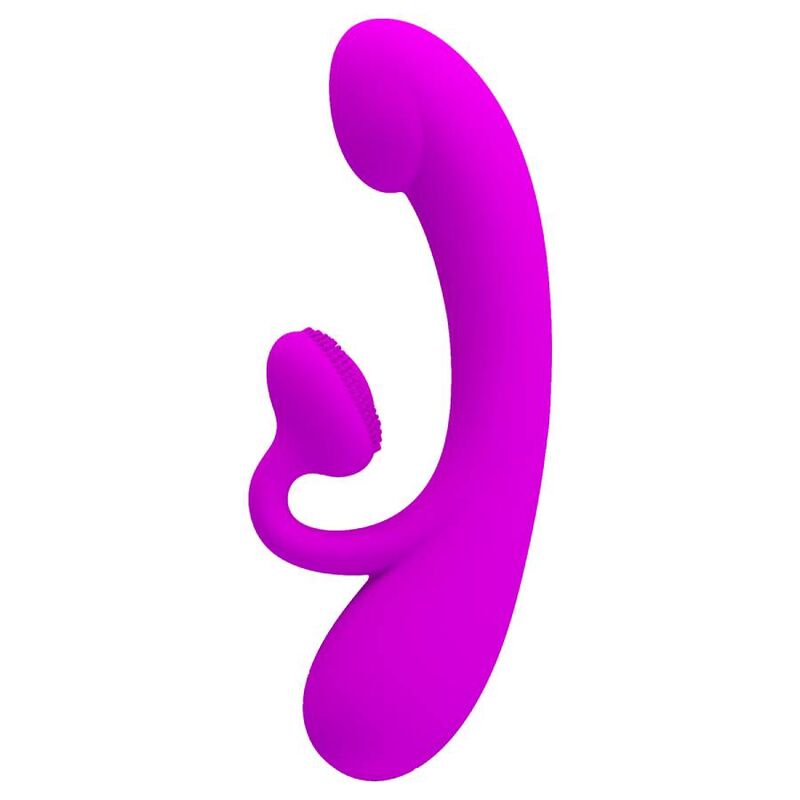 PRETTY LOVE - SINCERO VIBRATORE CLITORIDEO IN SILICONE E SUCCHIATORE VIOLA – Stimolatore dell'aria nessuna vibrazione – foto 4