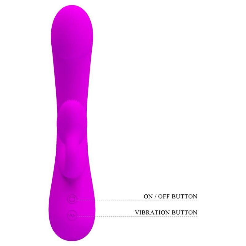 PRETTY LOVE - SINCERO VIBRATORE CLITORIDEO IN SILICONE E SUCCHIATORE VIOLA – Stimolatore dell'aria nessuna vibrazione – foto 7