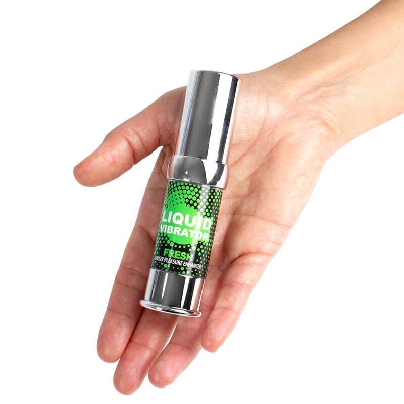 SECRETPLAY - VIBRATORE LIQUIDO FRESH STIMOLATORE & INTENSIFICATORE DEL PIACERE 15 ML – Aumento dell'erezione – foto 3