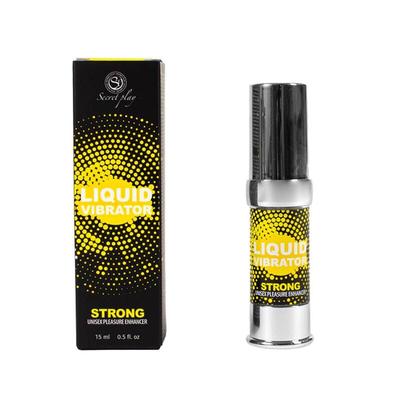 SECRETPLAY - LIQUIDO VIBRATORE STIMOLATORE UNISEX FORTE 15 ML – Vibratore liquido – foto 5