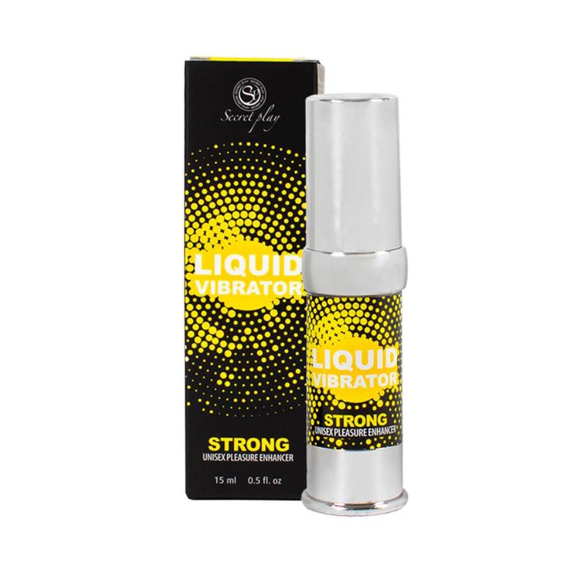 SECRETPLAY - LIQUIDO VIBRATORE STIMOLATORE UNISEX FORTE 15 ML – Vibratore liquido