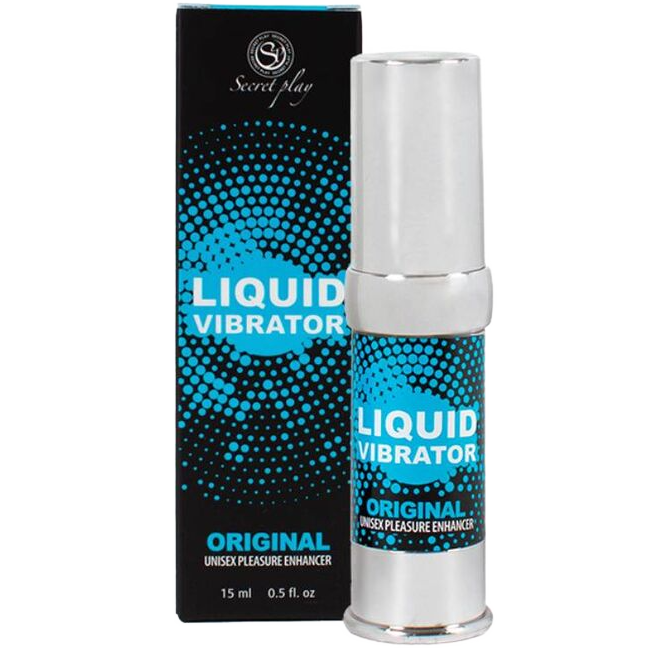 SECRETPLAY - VIBRATORE LIQUIDO UNISEX STIMOLATORE 15 ML – Aumento dell'erezione