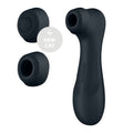 SATISFYER - TECNOLOGIA PRO 2 GENERAZIONE 3 ARIA LIQUIDA NERO – Stimolatore dell'aria nessuna vibrazione