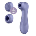 SATISFYER - TECNOLOGIA PRO 2 GENERAZIONE 3 ARIA LIQUIDA LILLA – Stimolatore dell'aria nessuna vibrazione