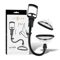 INTENSE - PUMP POMPA MANUALE VAGINALE CON DUE COPPE INTERCAMBIABILI – Vagine con vibrazione