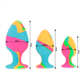 INTENSE - SET DI TAPPI IN SILICONE MULTICOLORE – Tappi anali