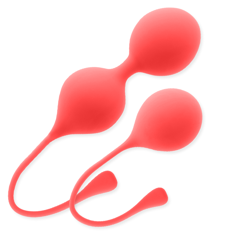 INTENSE - PACK PALLE KEGEL KENDALL ROSSO – Sfere di silicone