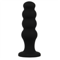 BLACK&SILVER - PLUG ANALE IN SILICONE SCOTT PREMIUM NERO – Tappi anali