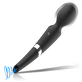 BLACK&SILVER - BECK BACCHETTA E VENTOSA 2 IN 1 IN SILICONE – Vibratori HI-TECH